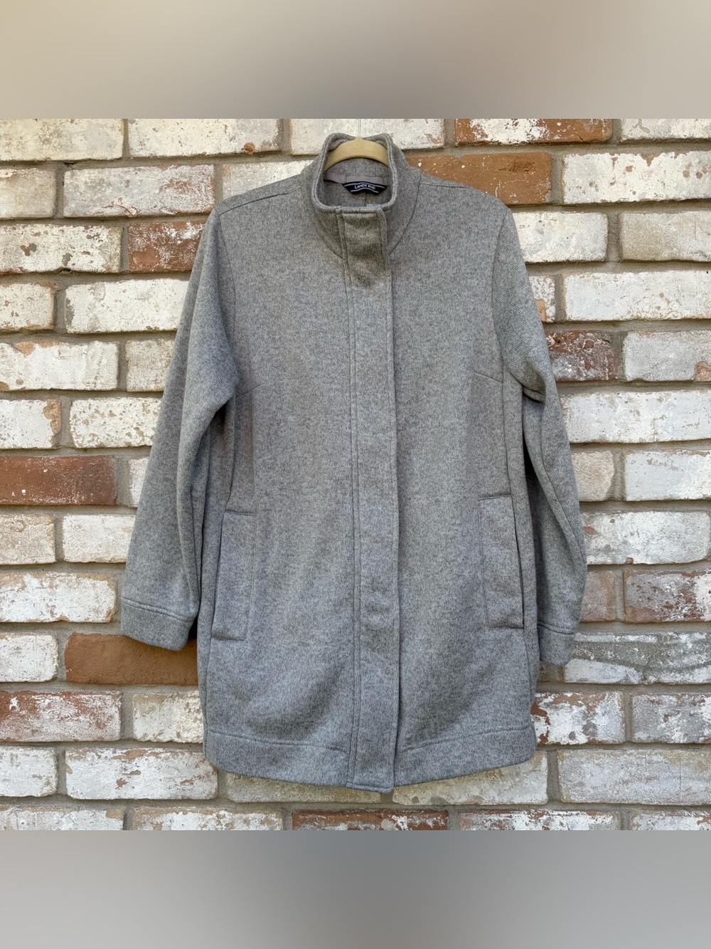 Land’s End Zipped Fleece Tunic Jacket